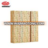 Premium Gold Glitter Rigid Paper Cardboard Gift Box Decorative Magnetic Flip Custom Logo Hair Extension Packaging Luxury