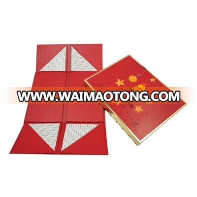 Custom Retail Packaging Logo Foldable Printed Top lid Gift Box