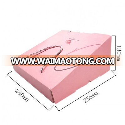 Custom Printed Unique Design Corrugated Ladies Bags Packaging Boxes