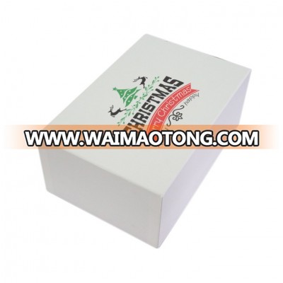 Hot sale customized printing logo Christmas Paper Packaging gift box