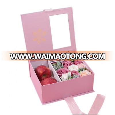 Best sale apple Christmas fruit flower hot packaging gift boxes