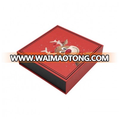 Custom Luxury Paper Cardboard Box Decorative Christmas Gift Box For Clothes Packaging