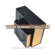 luxury black cardboard folding box magnetic closure rigid collapsible paper box foldable gift boxes