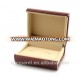 custom matte plain black box cufflink