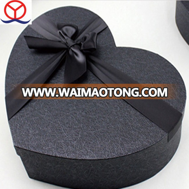 Handmade High Quality Custom Design Cardboard Paper Heart Shaped Chocolate Hat Gift Packaging Box